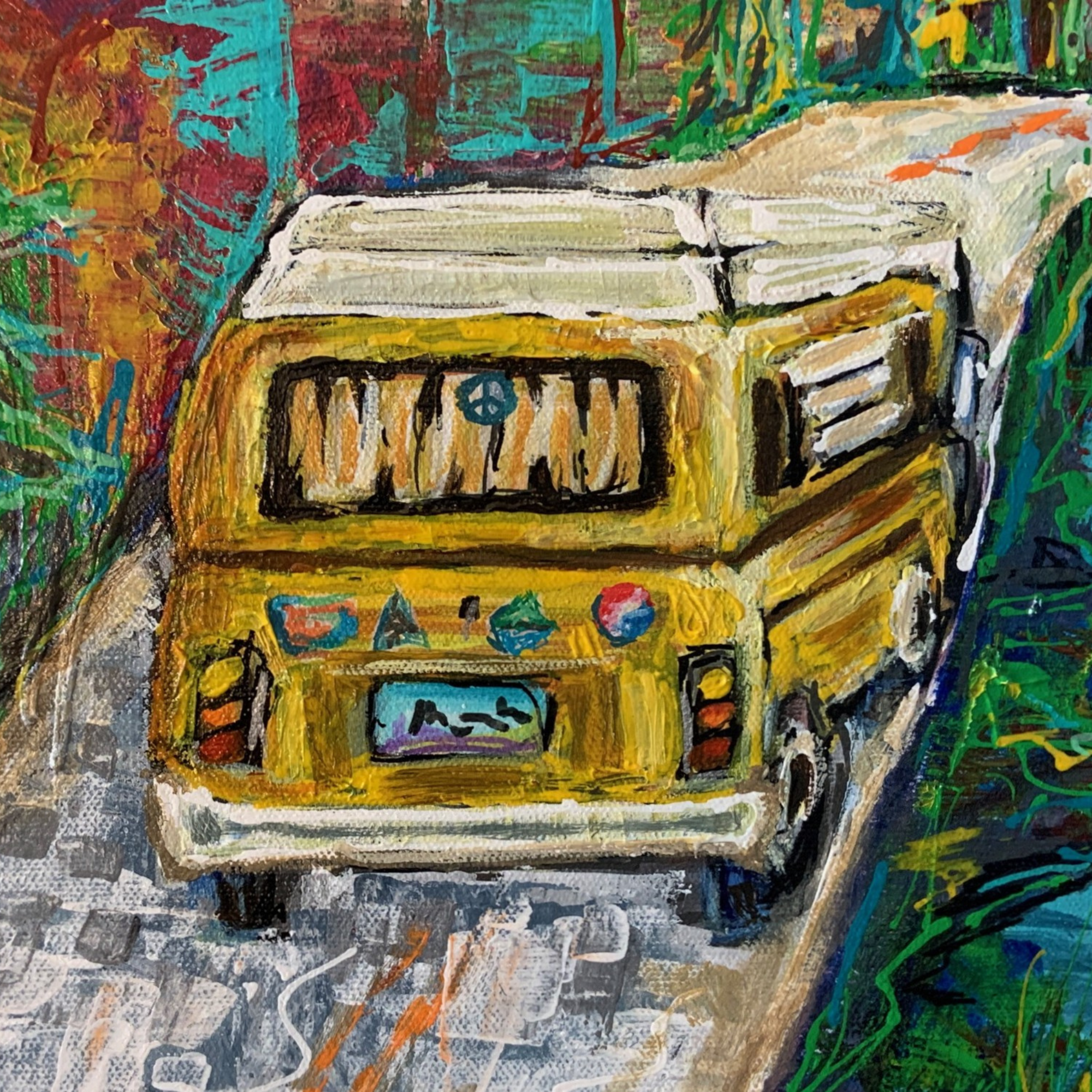 Canadian abstract expressionist art for sale