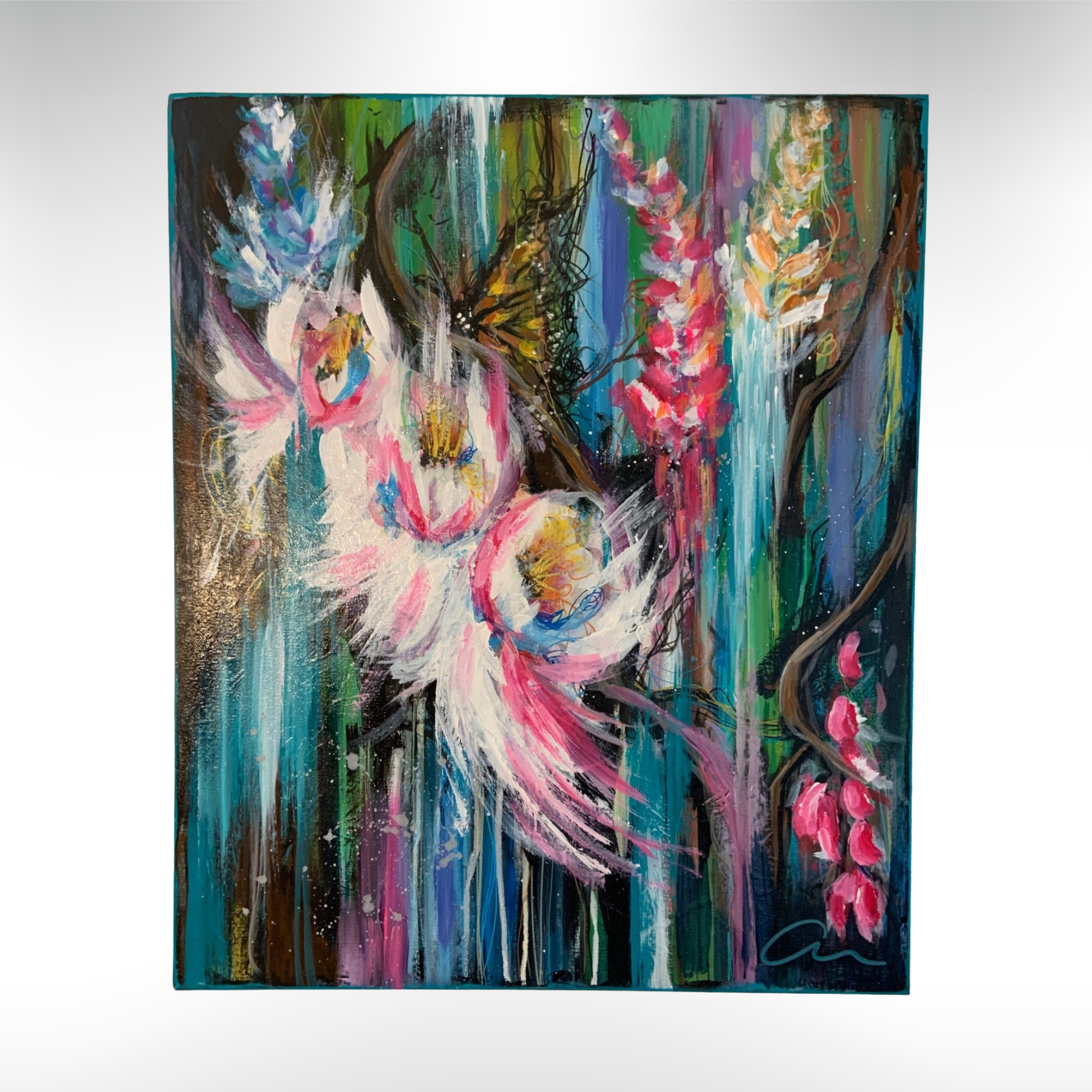 Abstract expressionism painting Canada